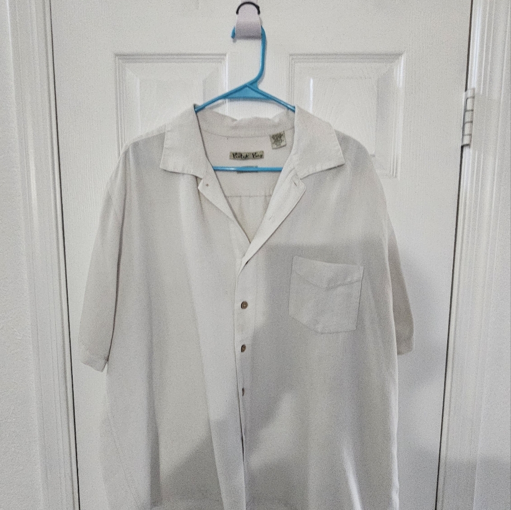 Mens, casual short sleeve, button up shirt